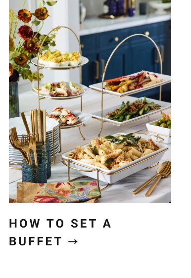 How to Set a Buffet